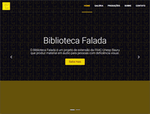 Tablet Screenshot of bibliotecafalada.com